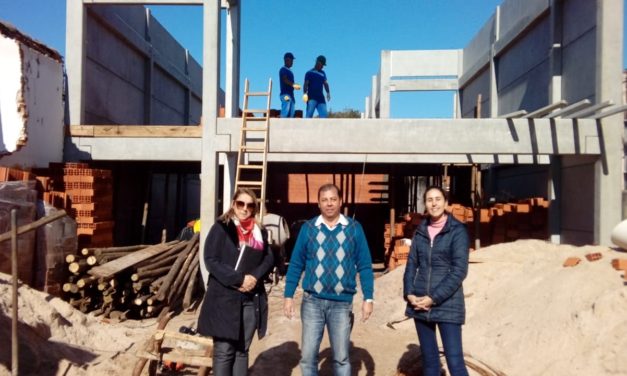 DIRETORIA EXECUTIVA DO IPRESG VISITA A OBRA DA SEDE DO INSTITUTO